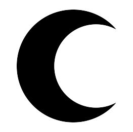 Crescent Moon Silhouette
