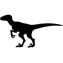 Velociraptor Silhouette