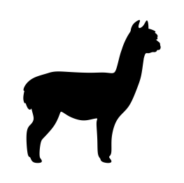 Alpaca Silhouette