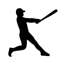 Baseball Player Silhouette