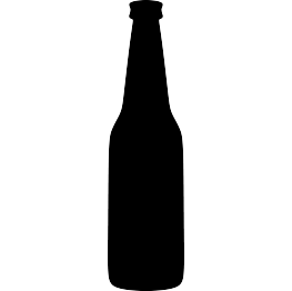 Beer Bottle Silhouette