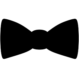Bow Tie Silhouette