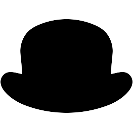 Bowler Hat Silhouette