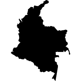 Colombia Silhouette