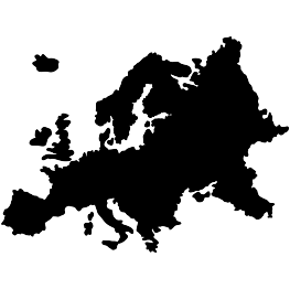 Europe Silhouette