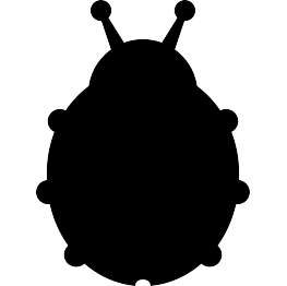 Ladybug Silhouette