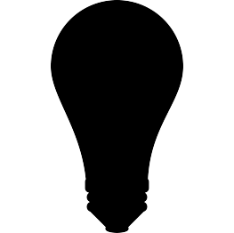 Light Bulb Silhouette