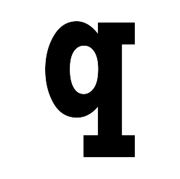 Lowercase Letter Q Silhouette