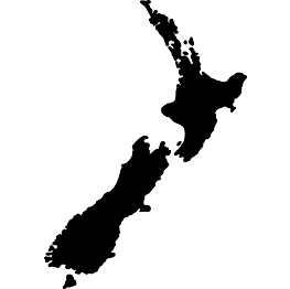 New Zealand Silhouette