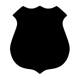 Police Badge Silhouette