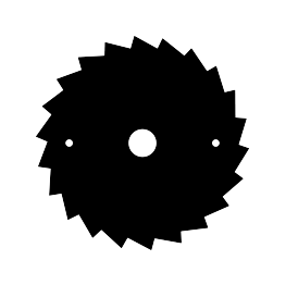 Saw Blade Silhouette