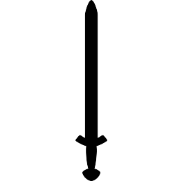 Viking Sword Silhouette