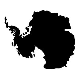 Antarctica Silhouette