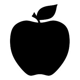 Apple Silhouette