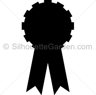 Award Ribbon Silhouette