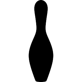 Bowling Pin Silhouette