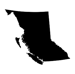 British Columbia Silhouette