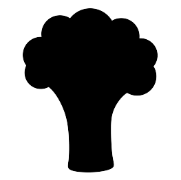 Broccoli Silhouette