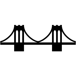 Brooklyn Bridge Silhouette