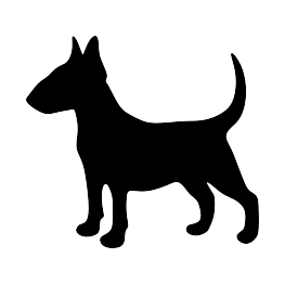 Bull Terrier Silhouette