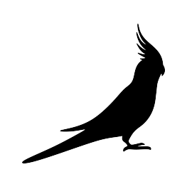 Cockatiel Silhouette