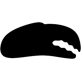 Crab Claw Silhouette