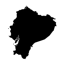 Ecuador Silhouette