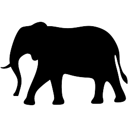 Elephant Silhouette