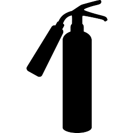 Fire Extinguisher Silhouette