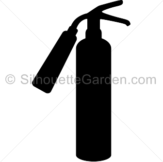 Fire Extinguisher Silhouette