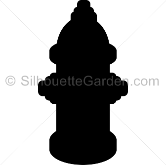 Fire Hydrant Silhouette