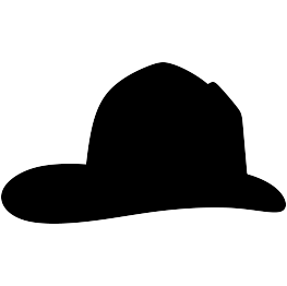 Fireman Hat Silhouette