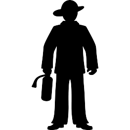 Fireman Silhouette