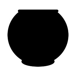 Fish Bowl Silhouette