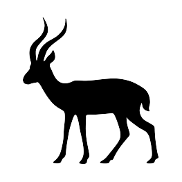 Gazelle Silhouette