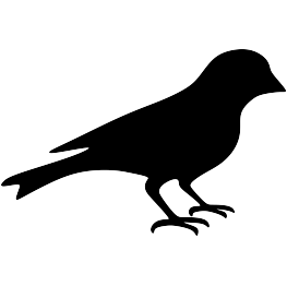 Goldfinch Silhouette