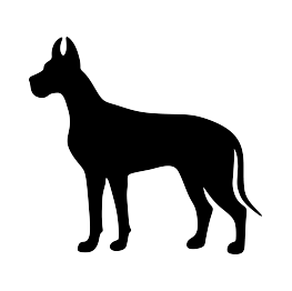 Great Dane Silhouette