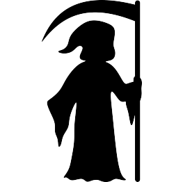 Grim Reaper Silhouette