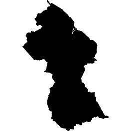 Guyana Silhouette