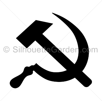 Hammer And Sickle Silhouette