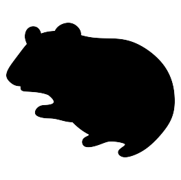 Hamster Silhouette