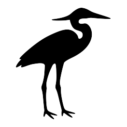 Heron Silhouette