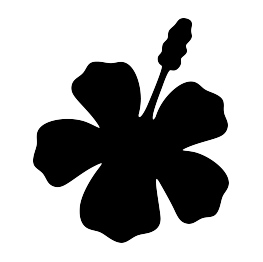 Hibiscus Silhouette