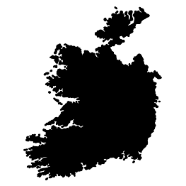 Ireland Silhouette