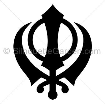 Khanda Silhouette