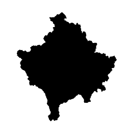 Kosovo Silhouette