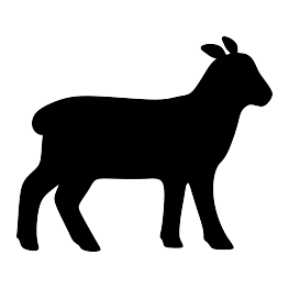 Lamb Silhouette