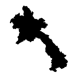 Laos Silhouette