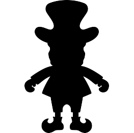 Leprechaun Silhouette
