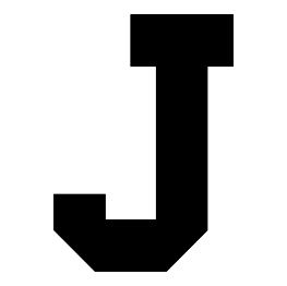 Letter J Silhouette